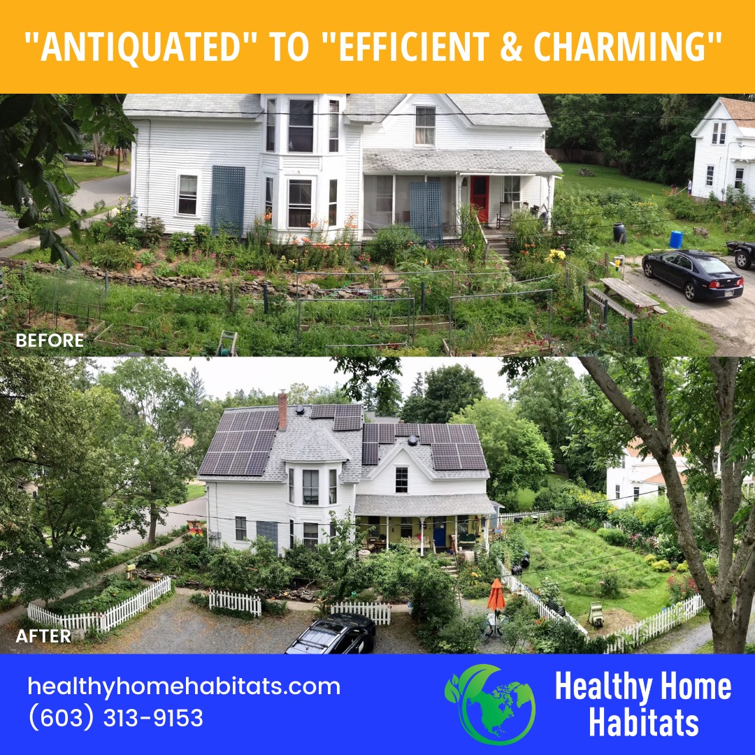 From Antiquated to Healthy Home Habitat Efficient